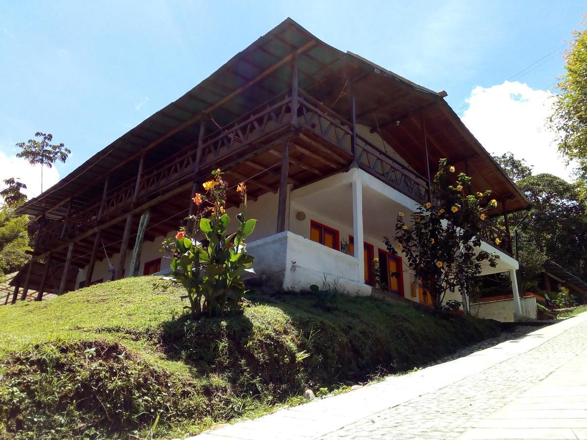 Hostal Encanto La Salada Jardin Luaran gambar